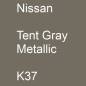 Preview: Nissan, Tent Gray Metallic, K37.